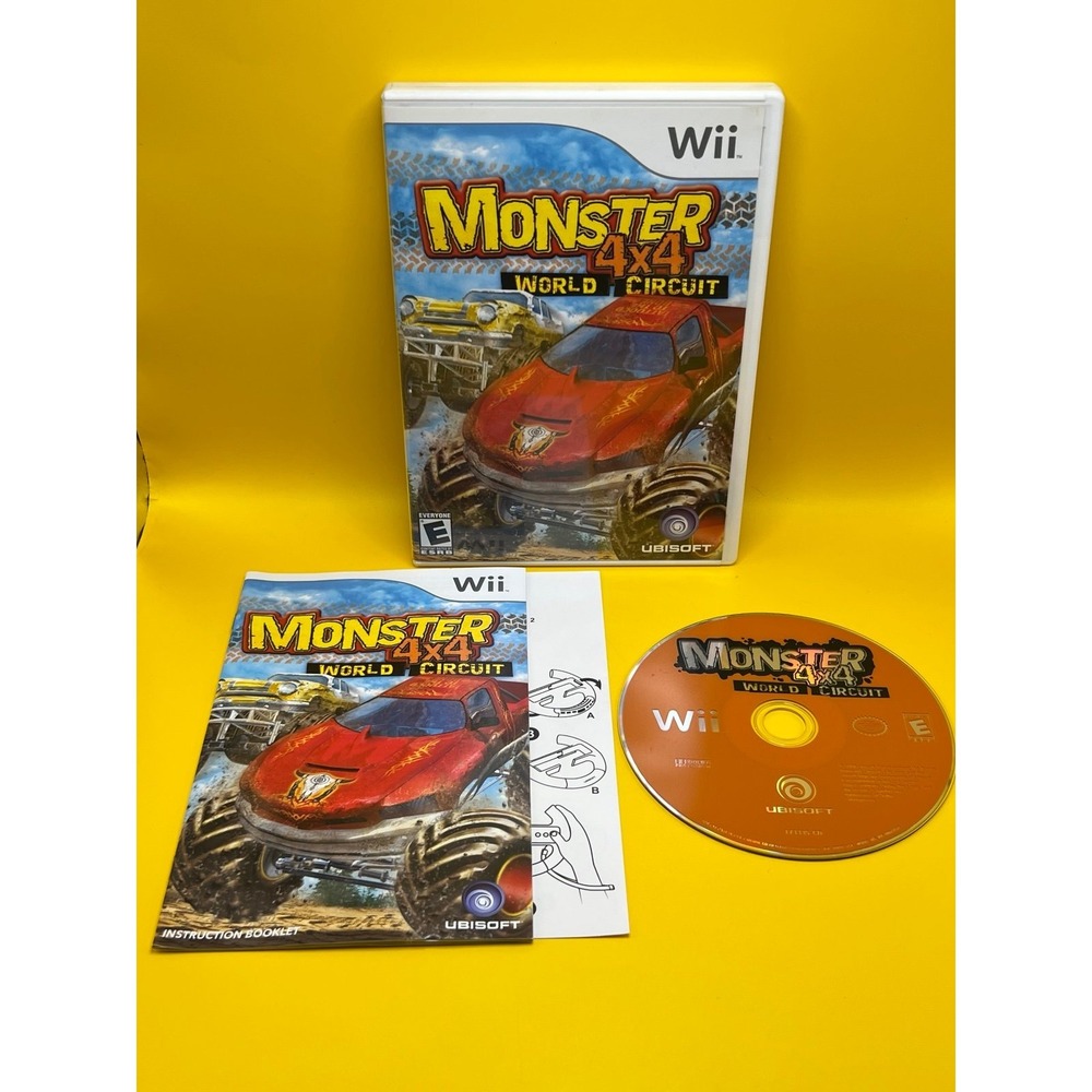 Monster 4x4: World Circuit - Nintendo Wii - CIB Tested and Working
